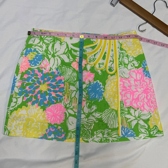 Lilly Pulitzer Jasmine Skort – Hibiscus Stroll – Size 00 – EUC - Picture 8 of 10